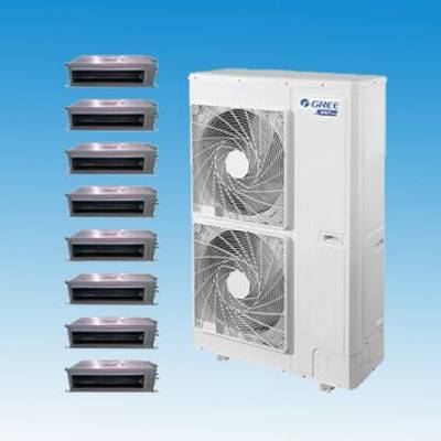格力商用中央空調(diào)側(cè)出風主機 高效節(jié)能的多聯(lián)機解決方案
